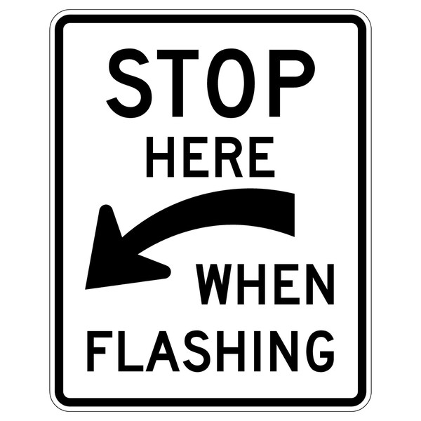 Sign Solutions Usa 30 in Height, 24 in Width, Aluminum, Vertical Rectangle DUS08HWT2430R8-10a - main